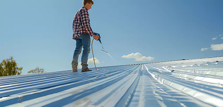 EPDM Roofing Installation Drip Edge in San Clemente