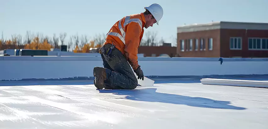 Flat Roof Drain Installation in San Clemente