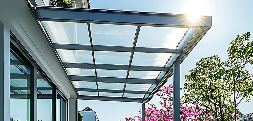 Glass Patio Roof Installation in San Clemente