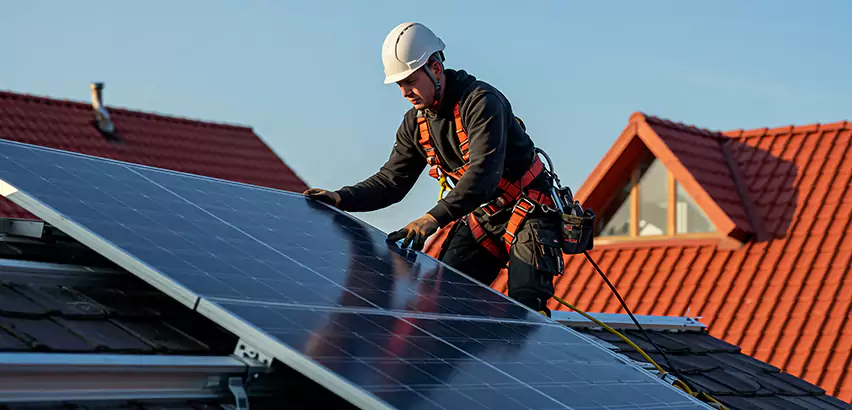 Solar Panels on Steel Roof Installation in San Clemente