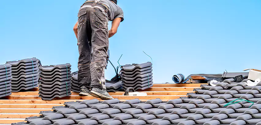 Replacing Tile Roof Underlayment in San Clemente
