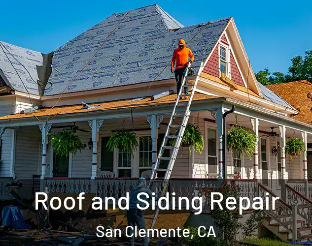  Roof and Siding Repair San Clemente, CA