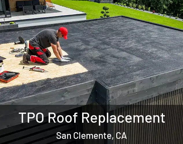  TPO Roof Replacement San Clemente, CA